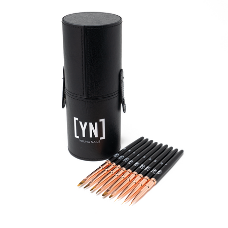 YN Black Art Brush Set with Case