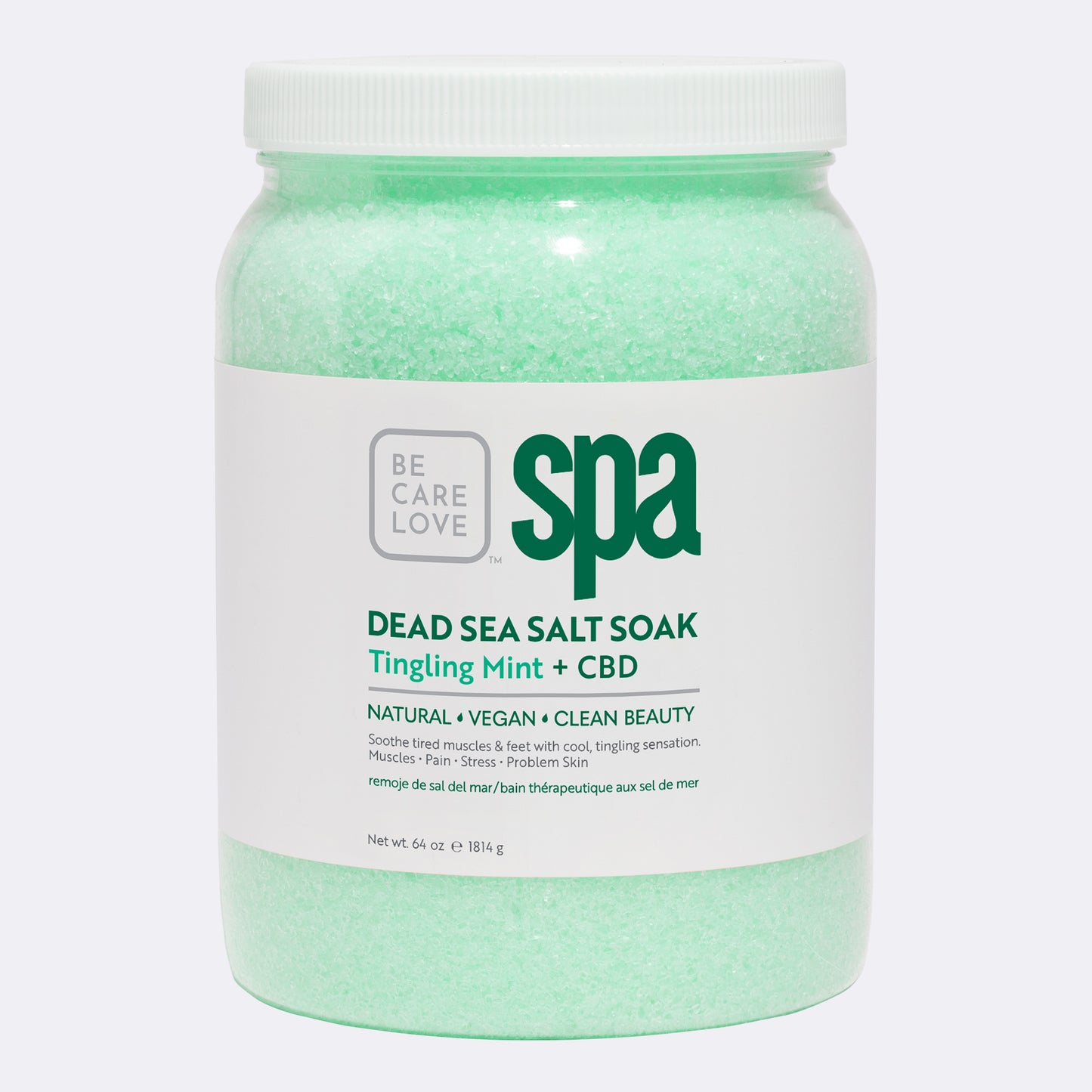 BCL Dead Sea Salt Soak CBD 64oz