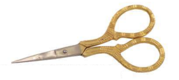 Embroidered Scissors 4"