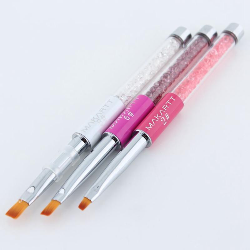 Rhinestone handle Gel Brush