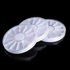 Empty Plastic Wheel Case (gem case)