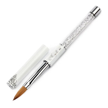 UD Premium Crystal #8 Brush Natural Hair Acrylic Brush