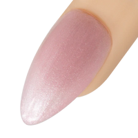 Mani Q Fiber Gel with Keratin Pink Shimmer