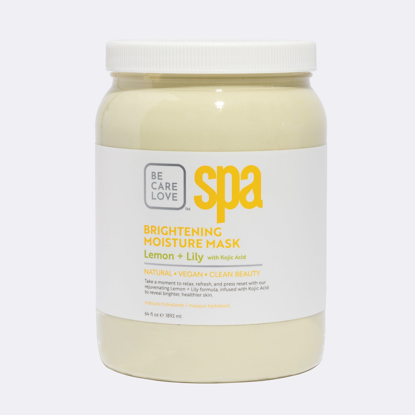 BCL Spa Moisture Mask Lemon + Lily 64oz