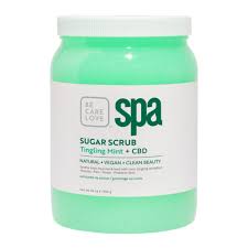 BCL Sugar Scrub - Tingling Mint CBD 64oz