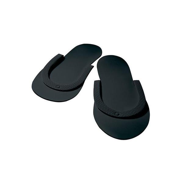 Black Pedicure Slippers
