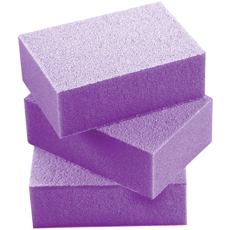 Purple Mini 120/120 Buffing Block 50pk