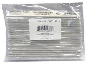 Silkline Half Moon File 100/180 25pk