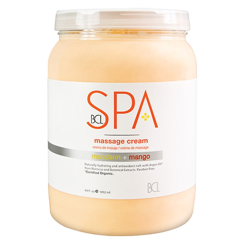 BCL Massage Cream Mandarin + Mango 64oz