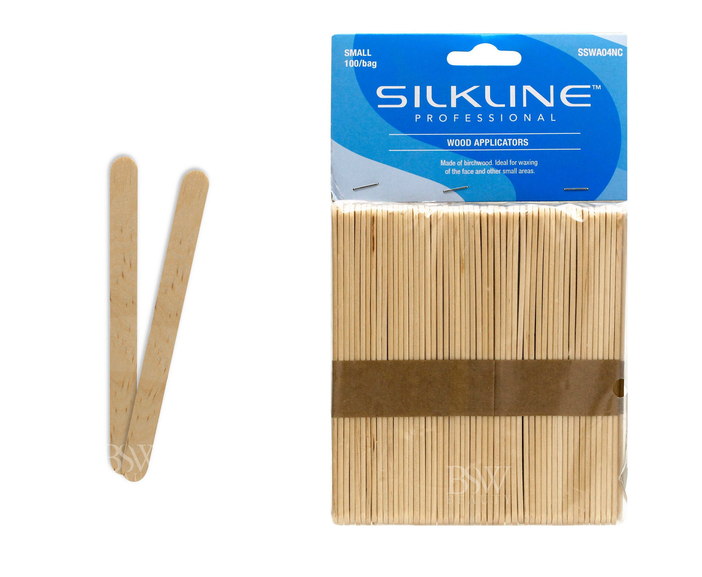 Silkline Wood Applictors 100Pk