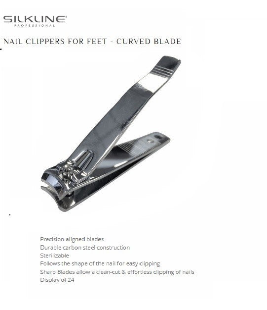 Silkline Toenail Clippers Large Curve