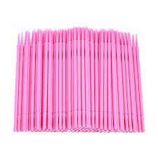 Silkline Pink Micro Swabs 100 pc