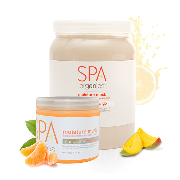 BCL Spa Moisture Mask Mandarin + Mango 64oz